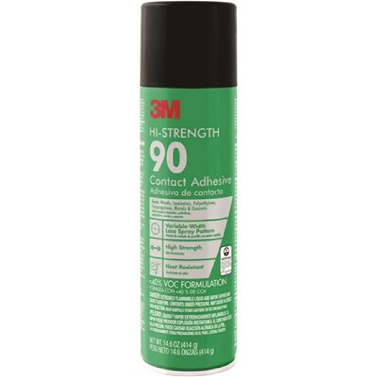 3M 14.6 oz. Hi-Strength 90 Low VOC Spray Adhesive