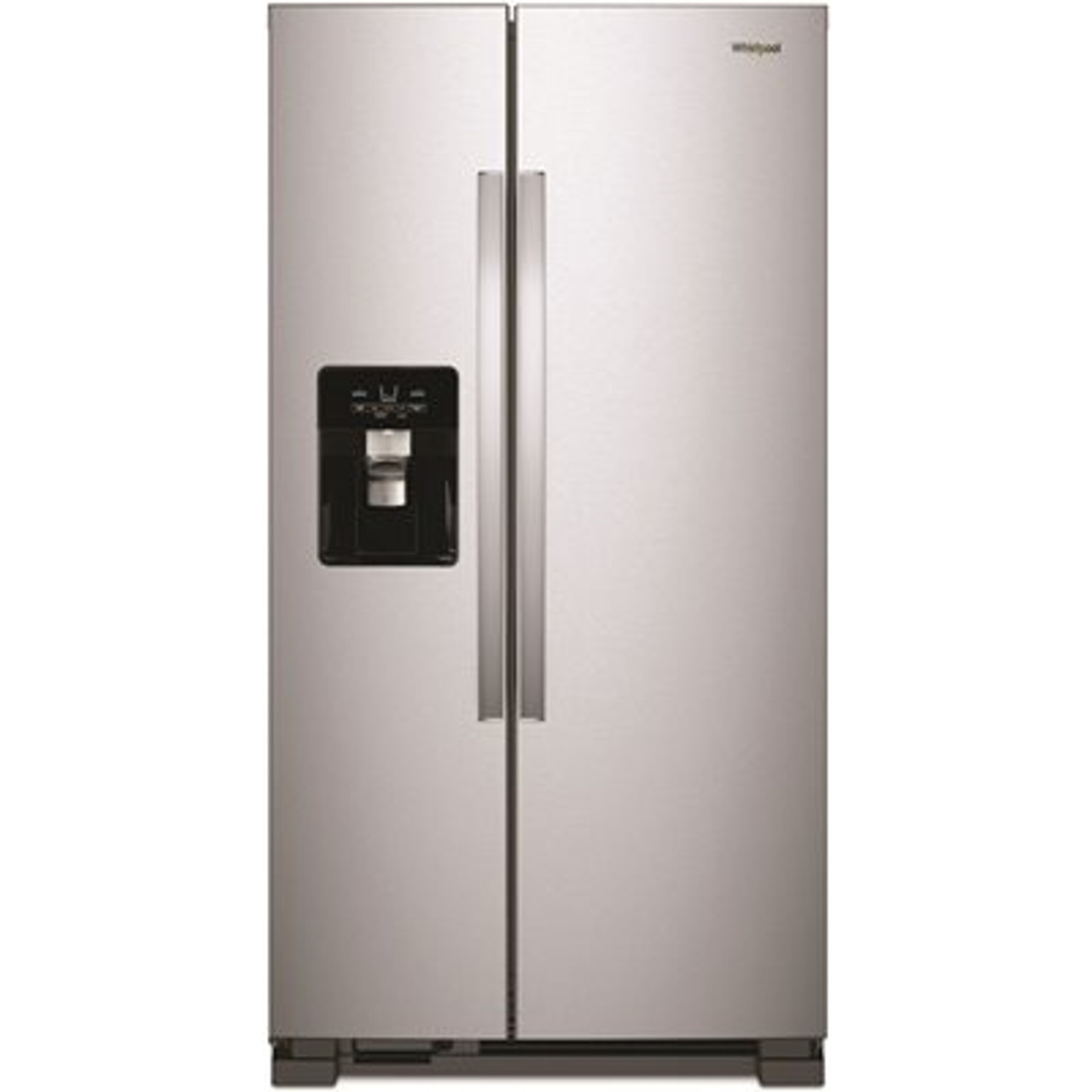 Whirlpool 25 cu. ft. Side by Side Refrigerator in Monochromatic Stainless Steel