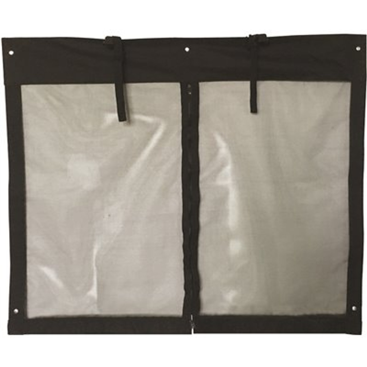 10 ft. x 7 ft. Snap-On Garage Door Screen with Zipper