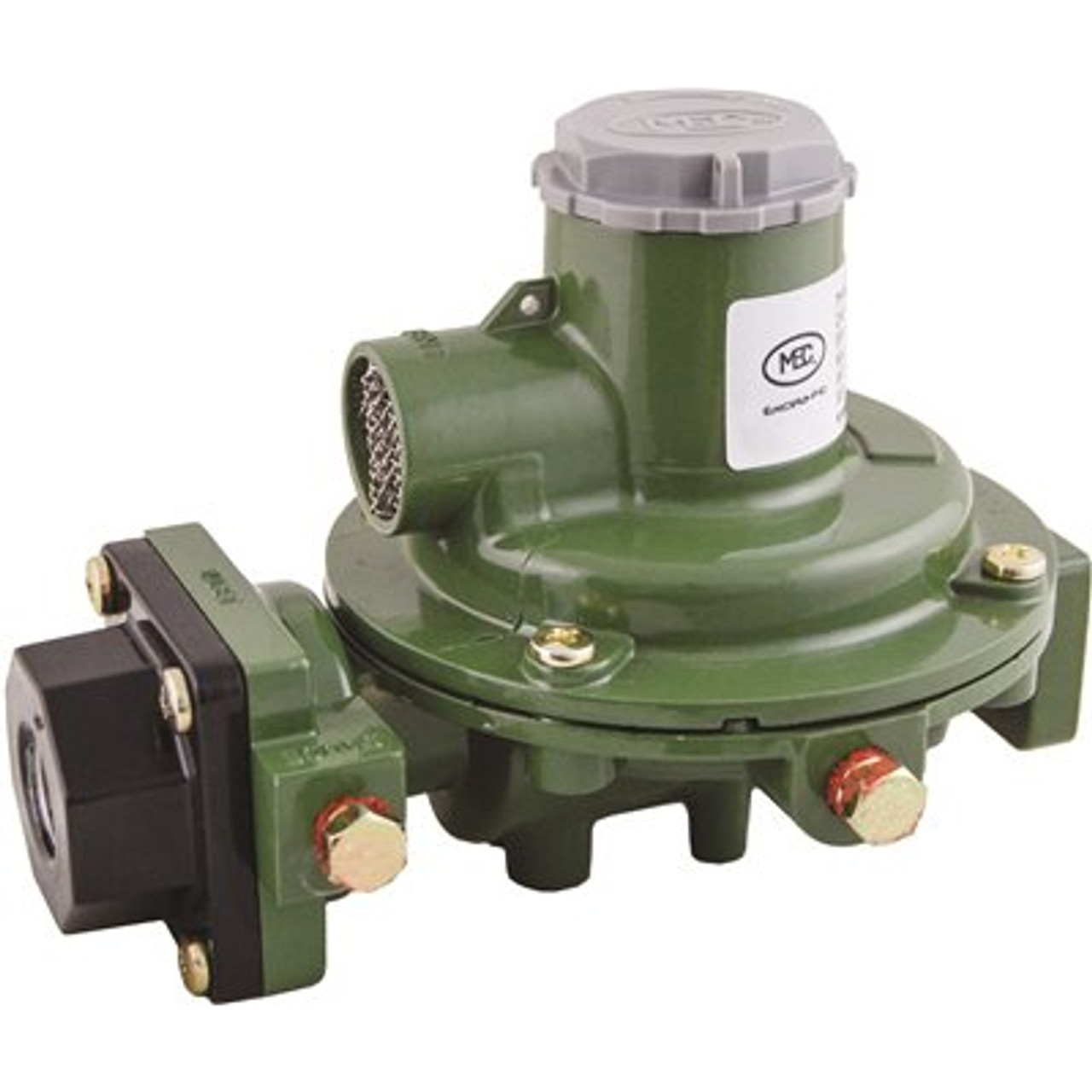 Excela-Flo MEC Compact Second Stage Regulator 1/2 in. FNPT Inlet x 1/2 in. FNPT Outlet - 11 in. WC Outlet