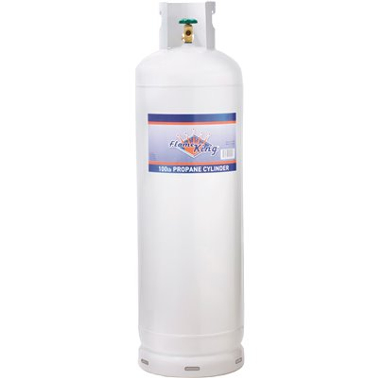 Flame King 100 lbs. Empty Propane Cylinder with POL Valve