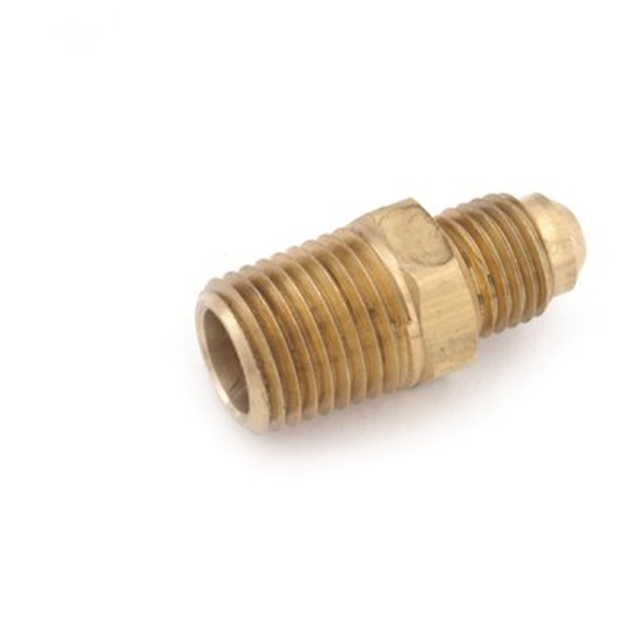 Anderson Metals 3/8 in. Flare x 3/4 in. Brass MIP Extra Heavy Long Thread Adapter (10/Bag)