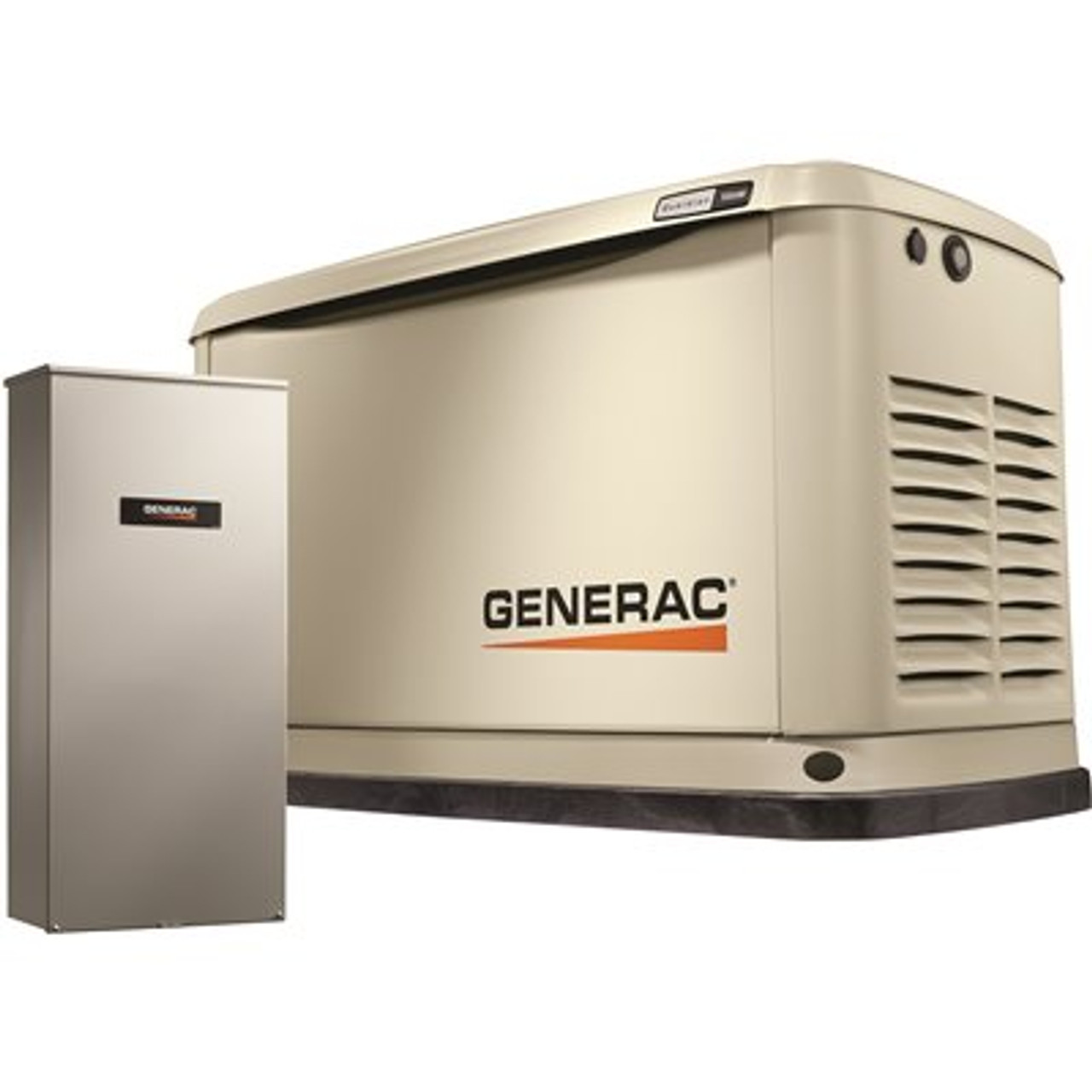 Generac Guardian 18,000-Watt (LP) / 17,000-Watt (NG) Air-Cooled Whole House Generator with Wi-Fi and 200-Amp Transfer Switch