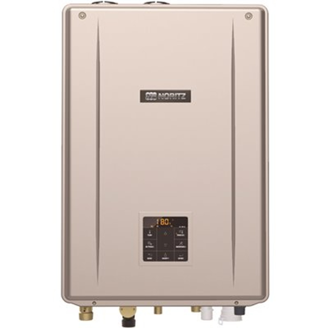 NORITZ Indoor Residential Condensing Natural Gas Combination Boiler with 199,900 BTU/H Input Modulating