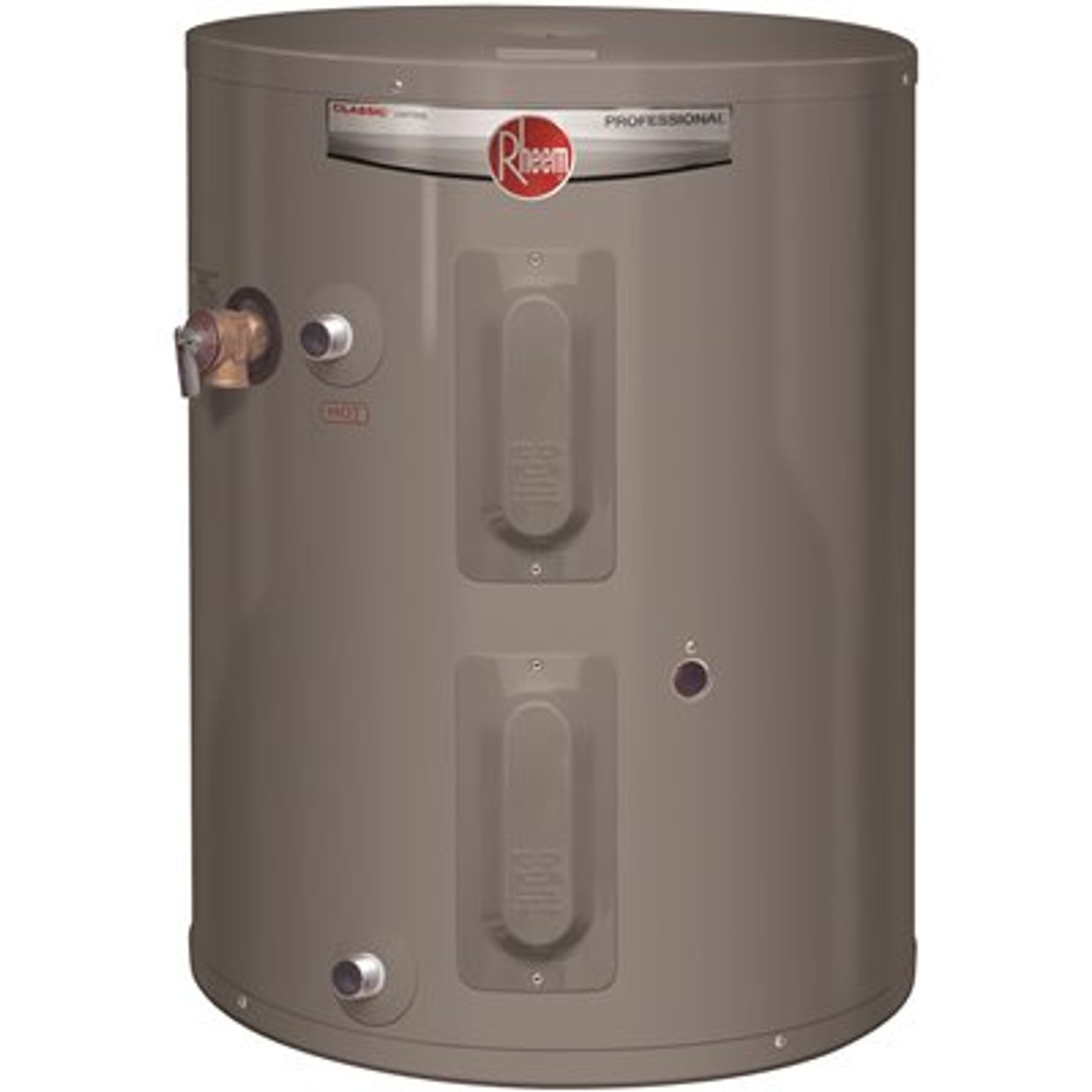 Rheem Professional Classic 30 Gal 240-Volt Point of Use Electric Heater with Side T&P Relief Valve