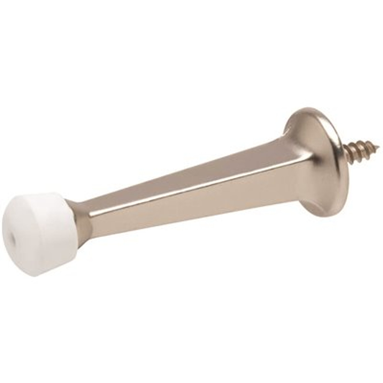 Satin Nickel Solid Door Stop