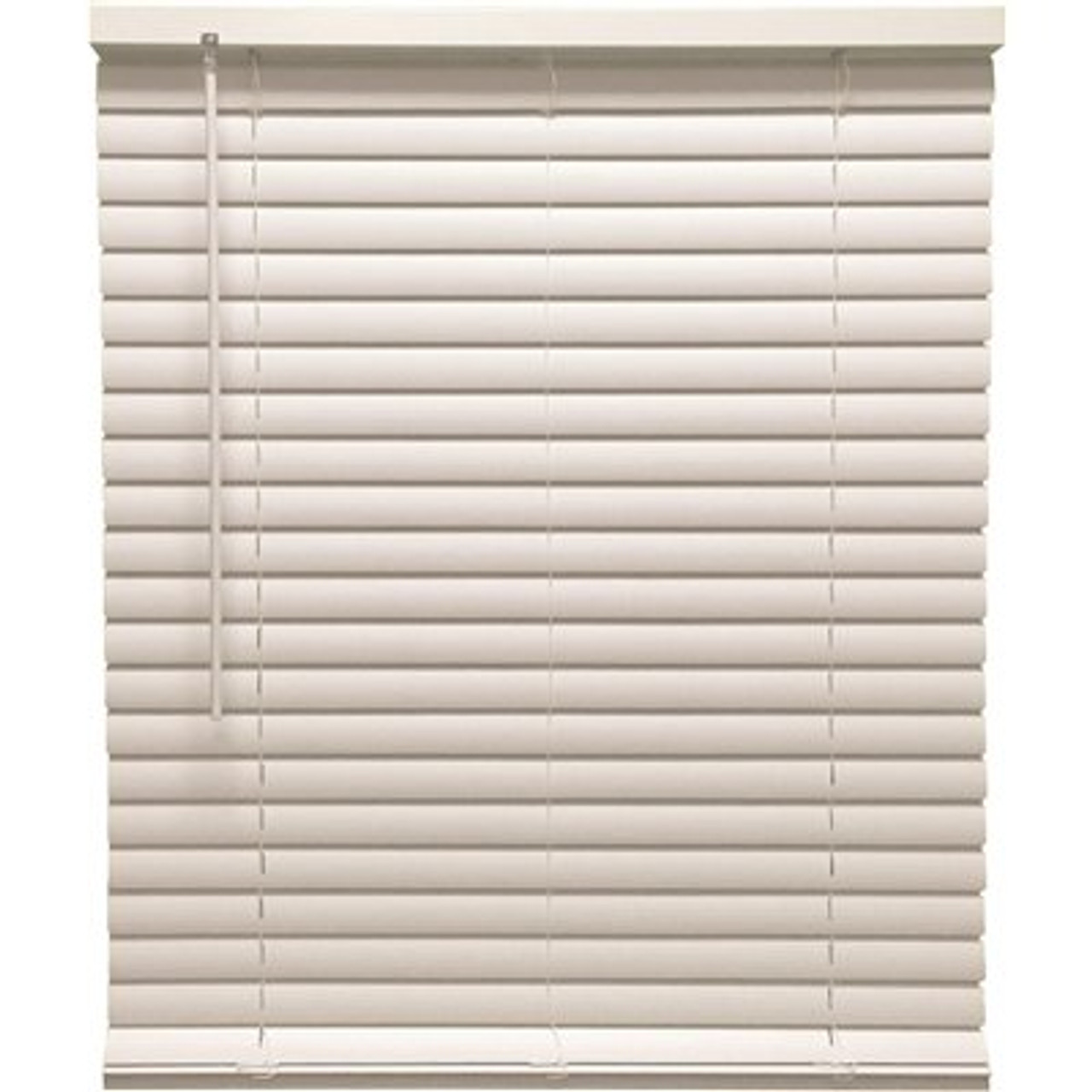 Champion TruTouch 71x60" Cordless 2" Deluxe Vinyl Mini Blind White