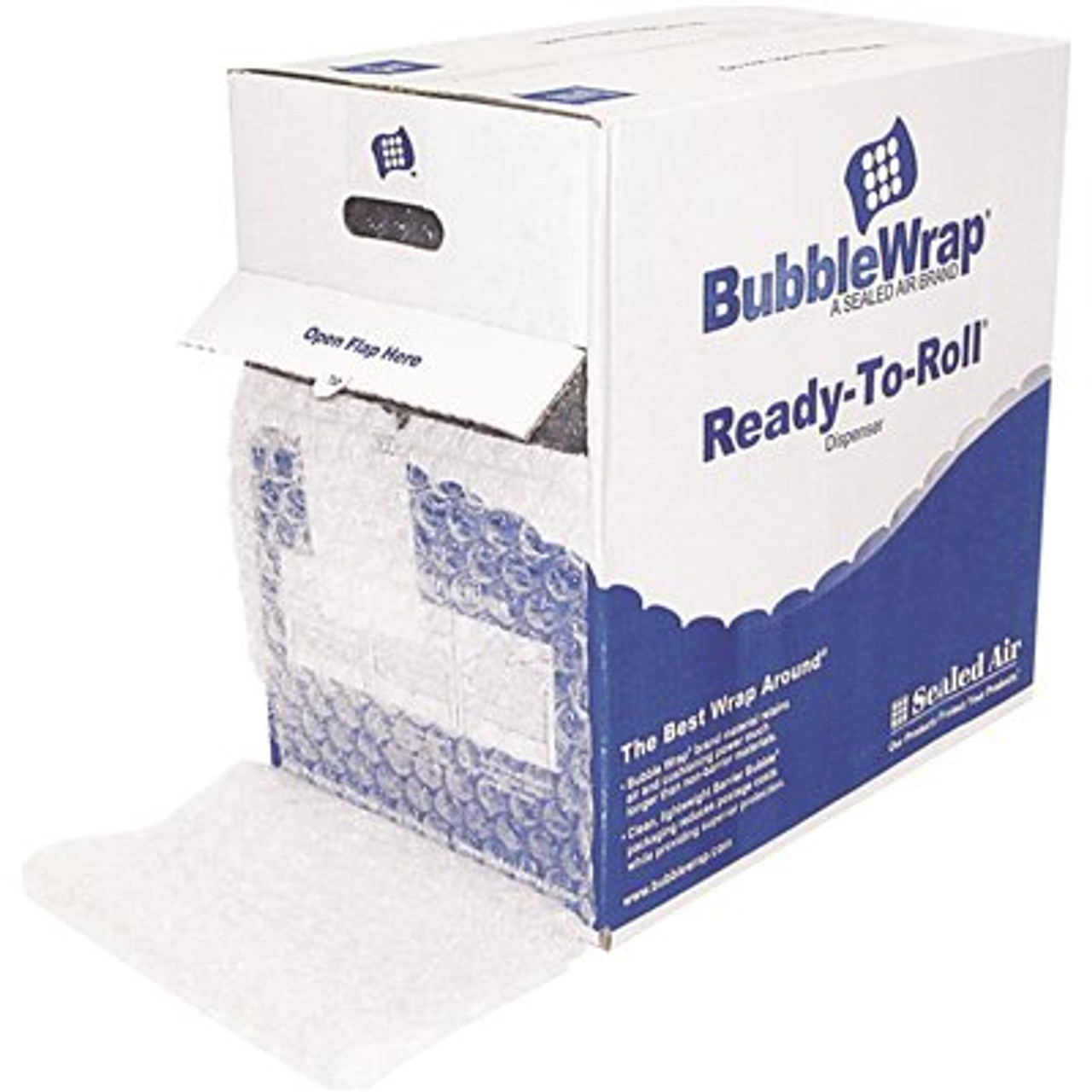 Sealed Air 5/16 in. Thick, 12 in. x 100 ft. Bubble Wrap Cushioning Material in Dispenser Box