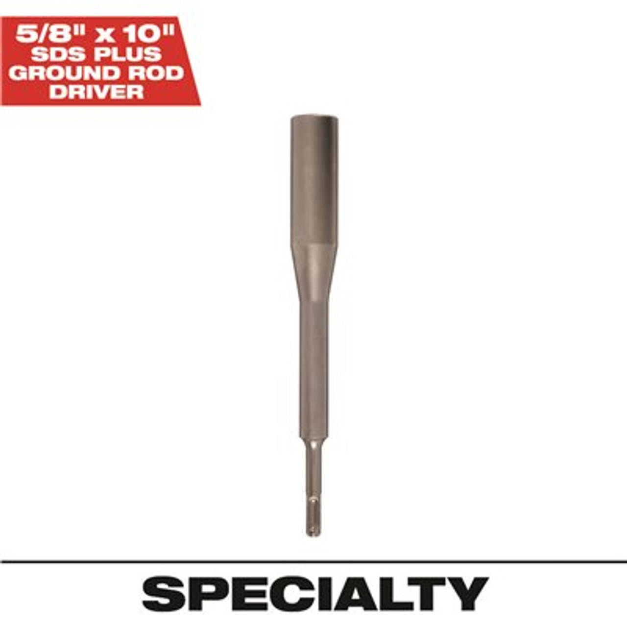 Milwaukee 5/8 in. x 10 in. SDS-PLUS Ground Rod Driver