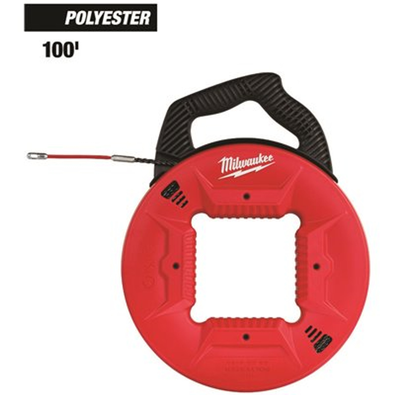 Milwaukee 100 ft. Polyester Fish Tape with Flexible Metal Leader