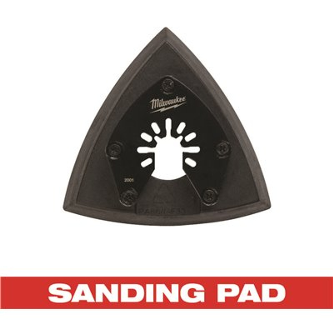 Milwaukee 3-1/2 in. Sandpaper Multi-Tool Oscillating Sanding Pad (1-Pack)
