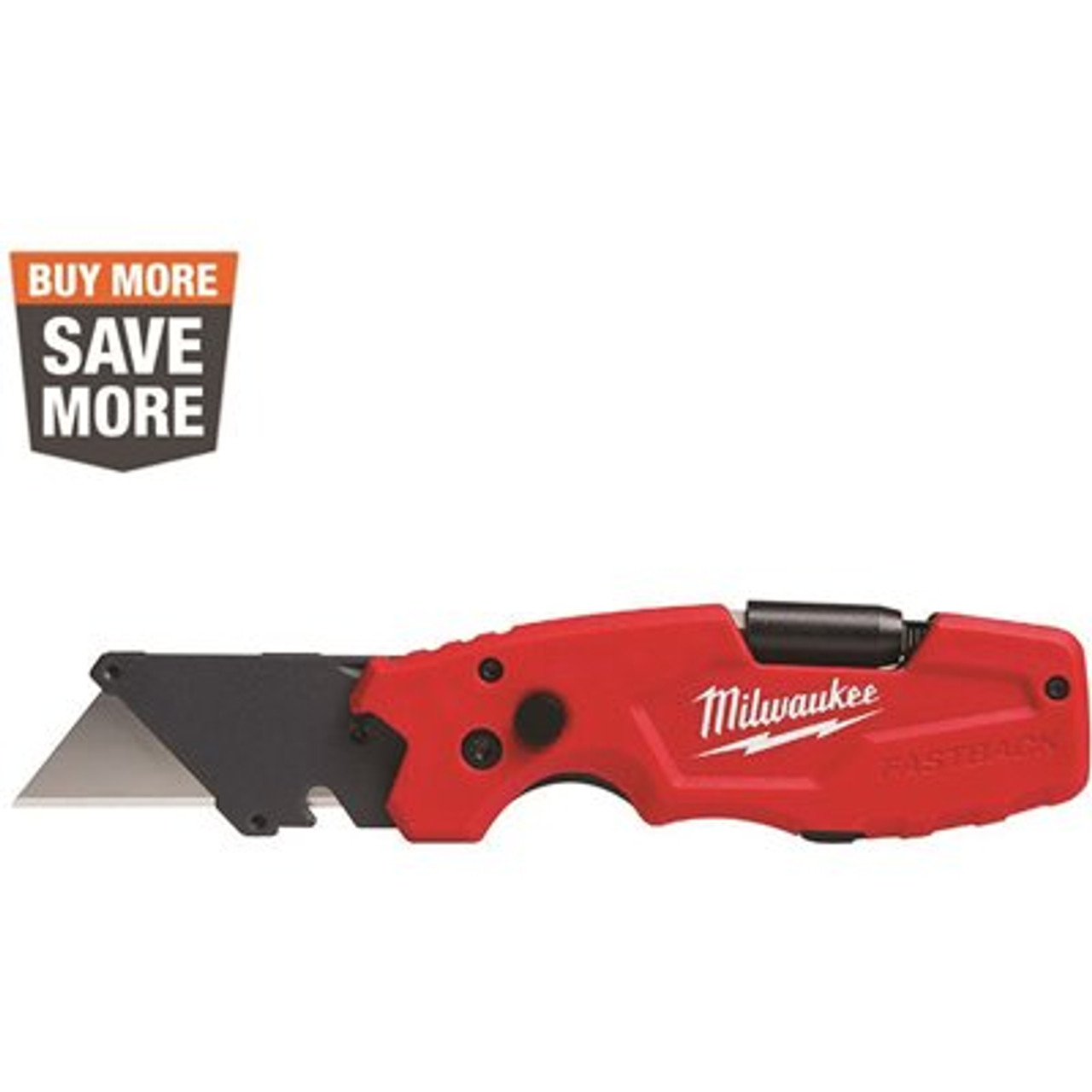 Milwaukee FASTBACK 6-in-1 Folding Utility Knives with General Purpose Blade