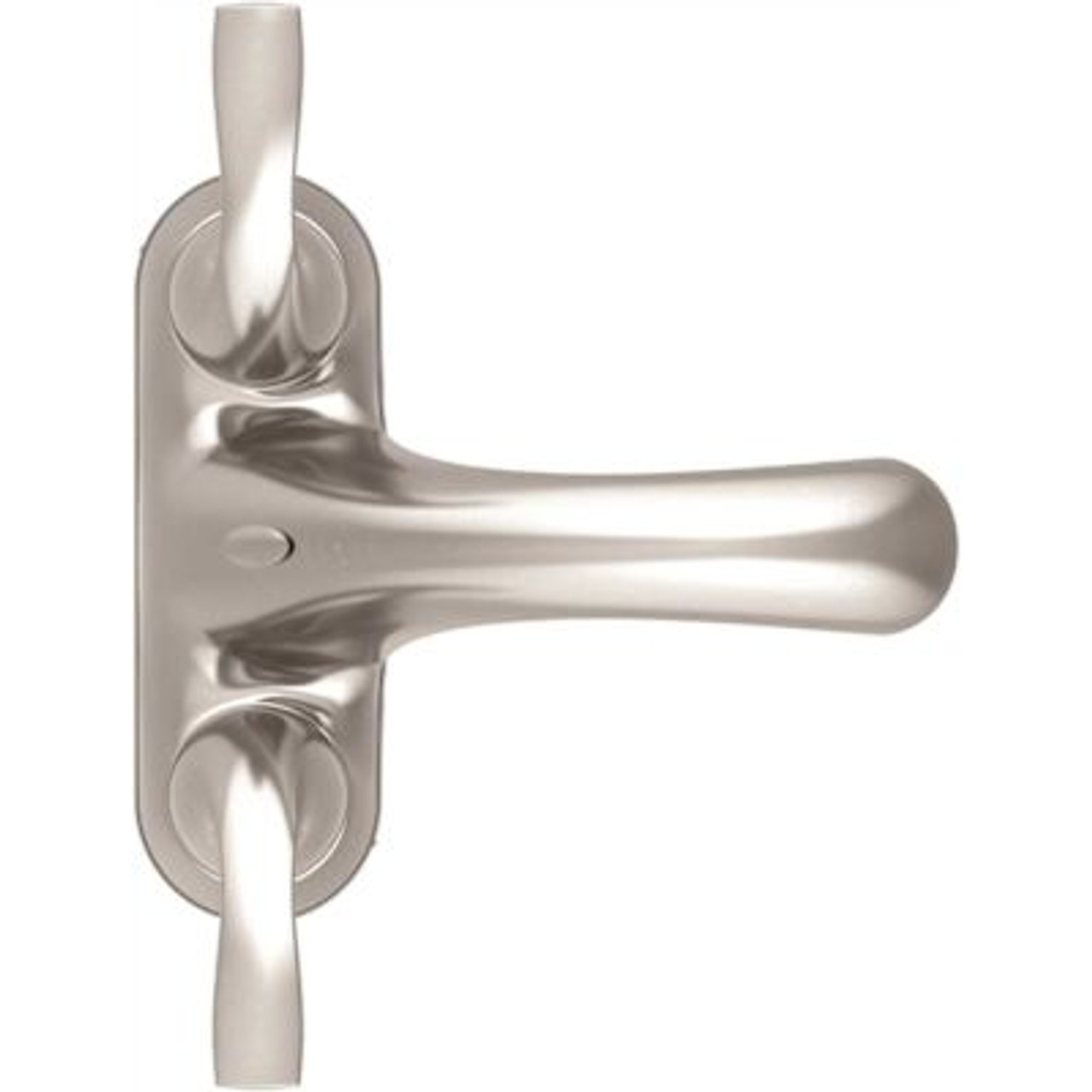 Seasons Anchor Point 4 in. Centerset Double-Handle Bathroom Faucet in Brushed Nickel, Drilled For Pop Up Seasons Anchor Point 4 in. Centerset Double-Handle Bathroom Faucet in Brushed Nickel, Drilled For Pop Up