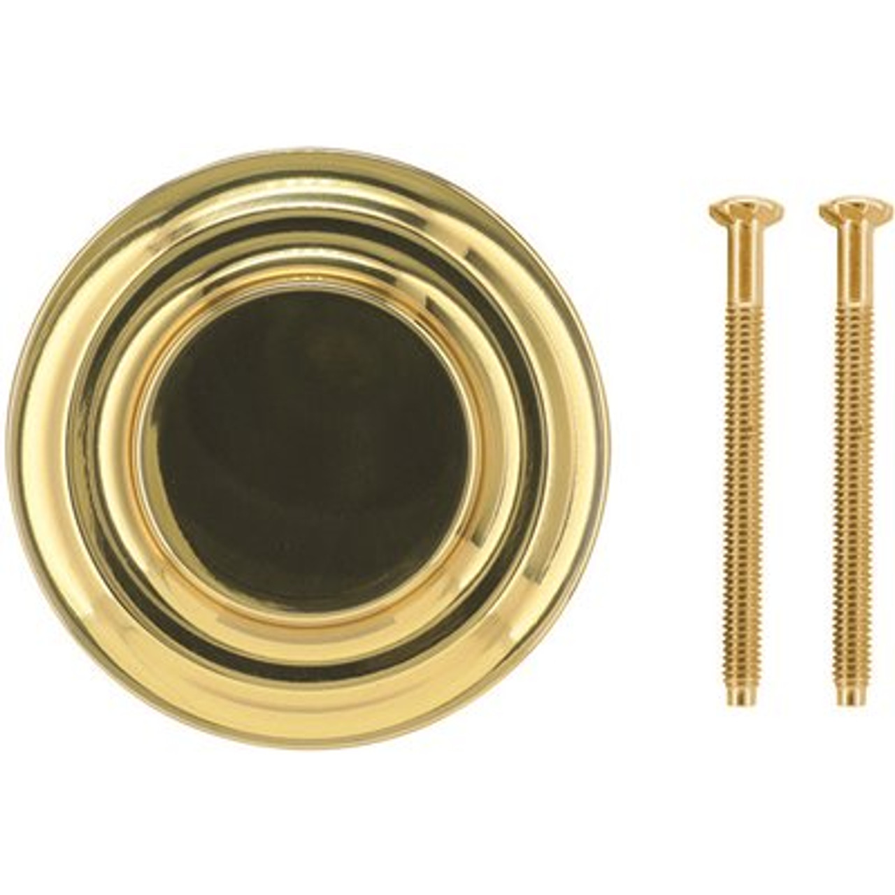 Single-Sided Replacement Plate Bright Brass