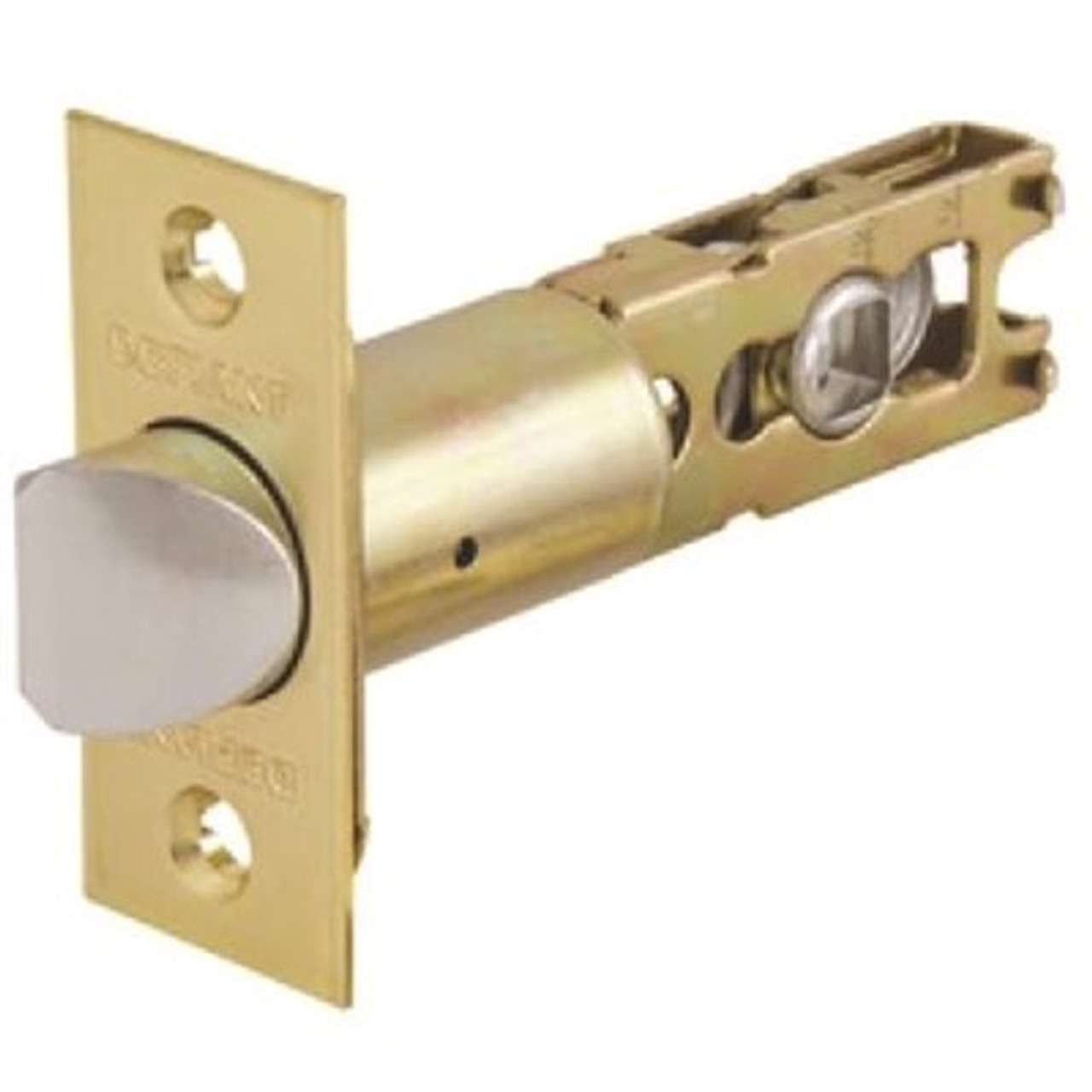 6-Way Privacy and Passage Latch Bright Brass