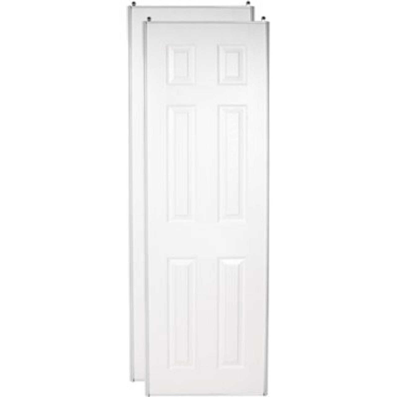 GENERIC 48" x 96" 6-Panel White Bypass Door