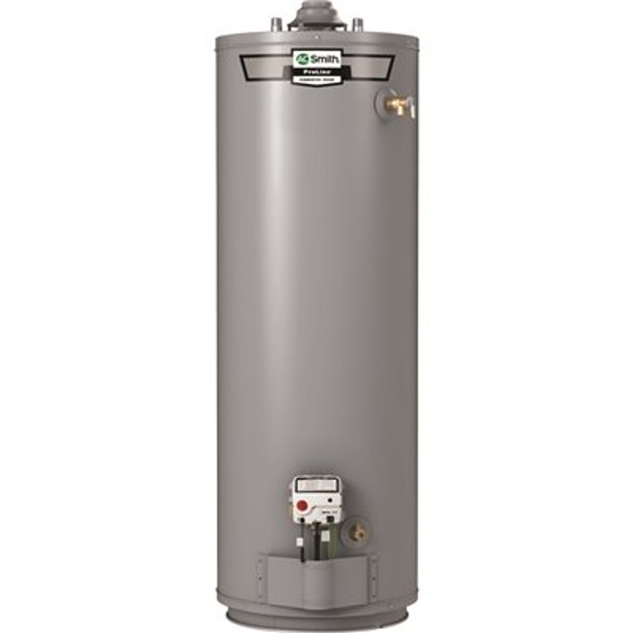 A. O. SMITH 40-Gallon Tall Natural Gas Water Heater 18" D X 61-3/4" H