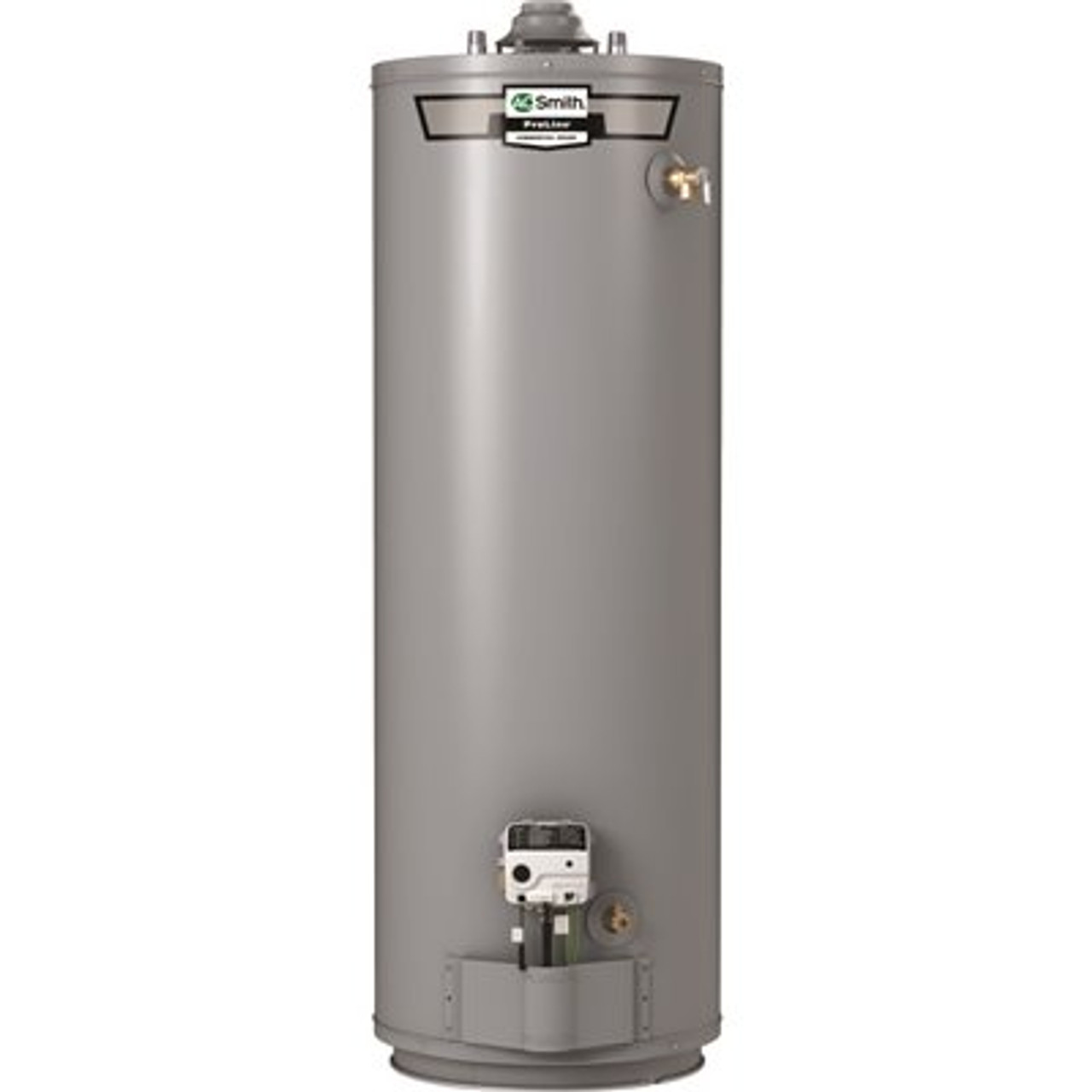 A. O. SMITH 50-Gallon Tall Ultra-Low-nox Gas Water Heater 20 X 60-7/8