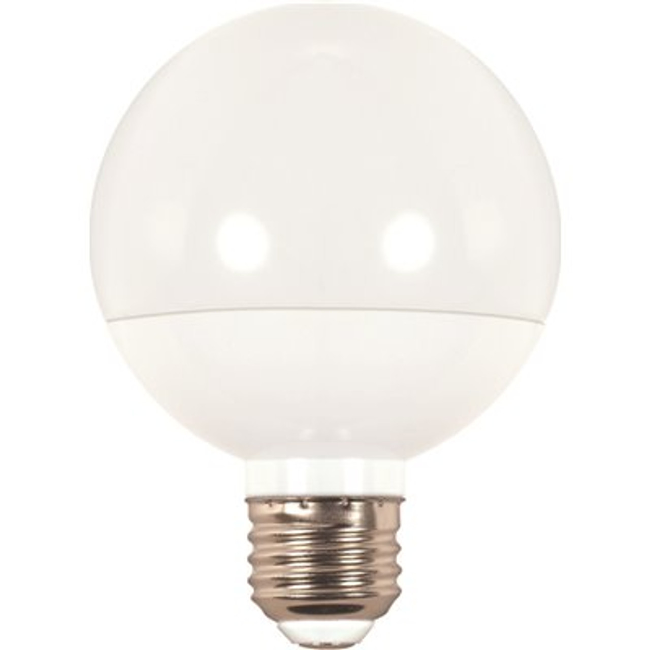 Satco 6W G25 Globe LED Bulb 3000K Medium Base 120 Volt Package Of 6