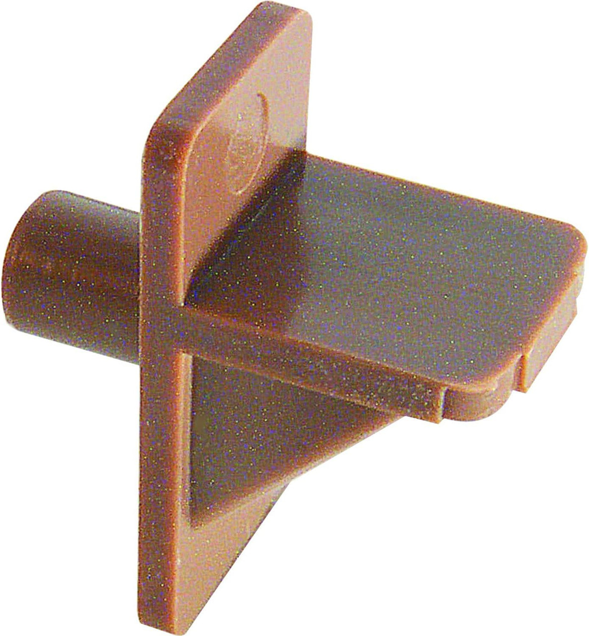 Prime-Line MP9001 Shelf Support Pegs 1/2 In. Width X 1 In. Length X 1/4 In. Diameter Plastic Light Brown (50 Pack)