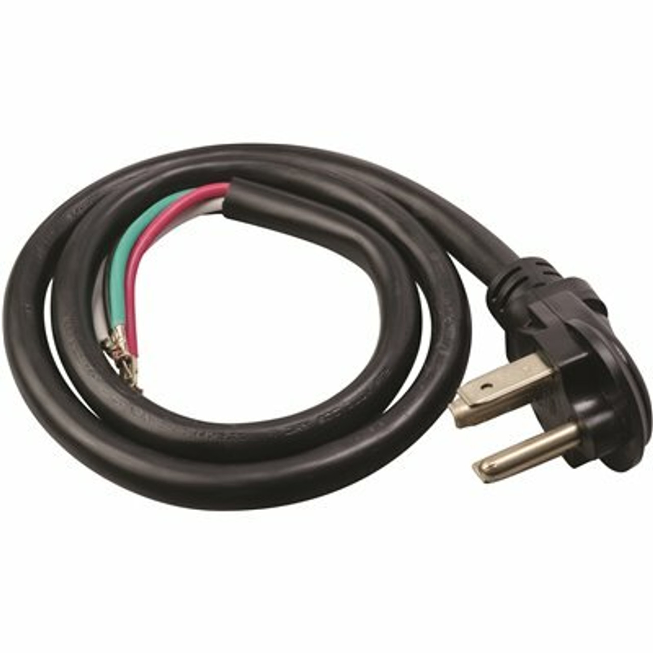 KIT ORDERS ONLY - NOT FOR INDIVIDUAL SALE - Southwire 4 ft. 10/4 Round Dryer Cord in Black