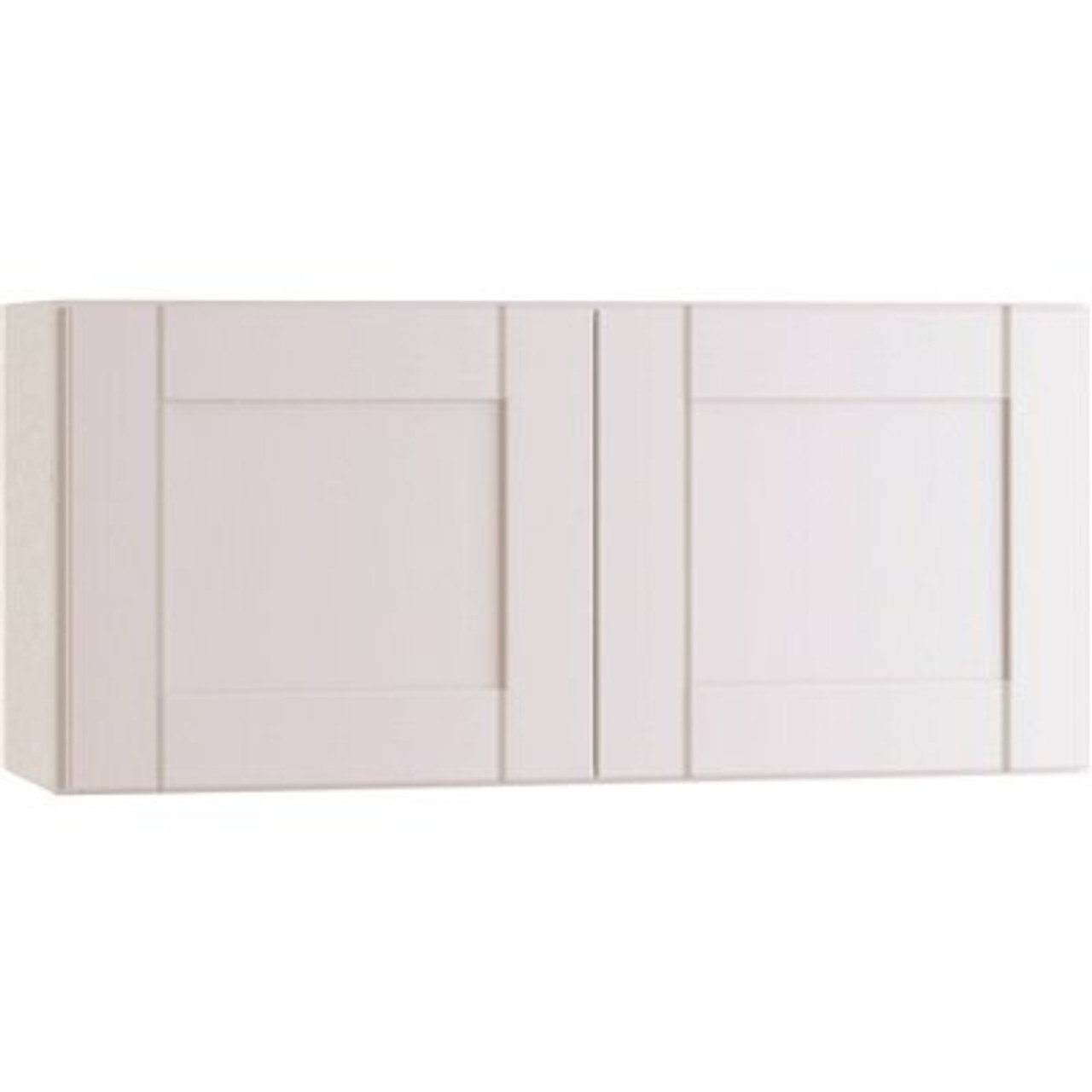 Richmond Shaker Rta Wall Cabinet, Double, Verona White, 36"x18"x12"