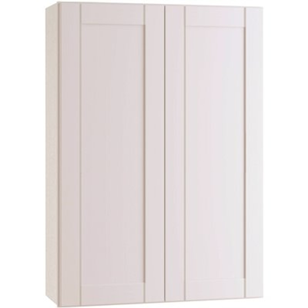 Richmond Shaker Rta Wall Cabinet, Double, Verona White, 24"x42"x12"