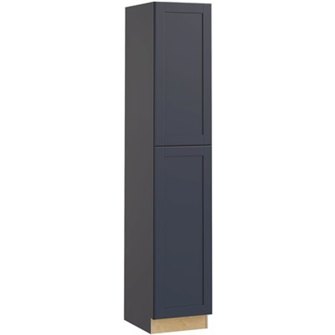 Richmond Shaker Rta Pantry Cabinet, Valencia Blue, 18"x96"x24"