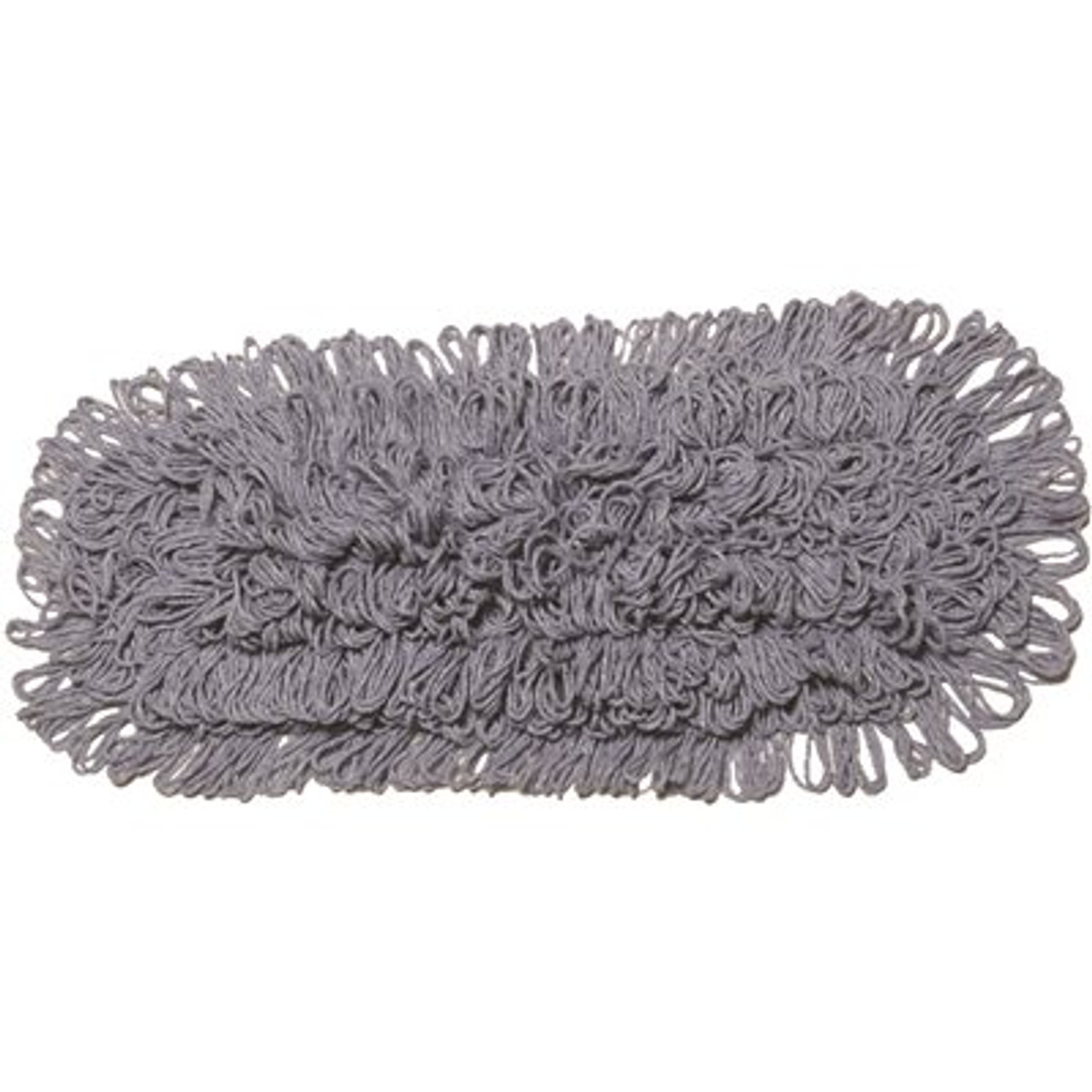 ALPHAPOINTE Inhibitor Dust Mop Head, Looped-End, 5" X 18", Blue, Case Of 12