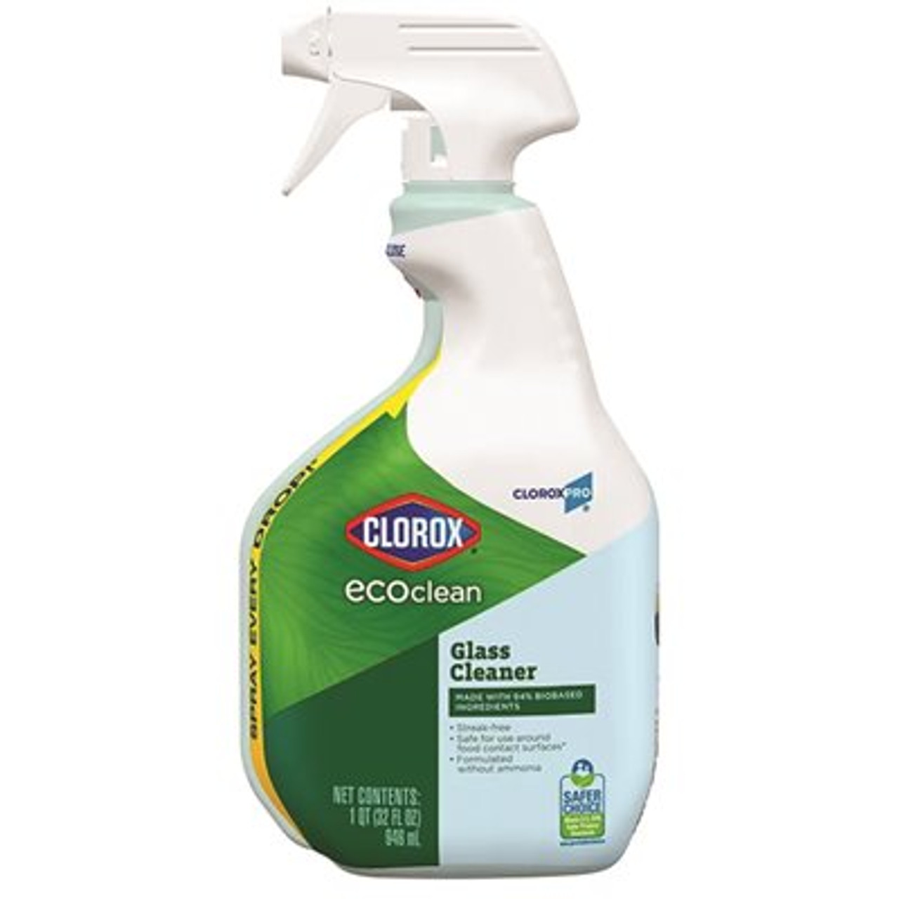 Ecoclean Glass Cleaner Spray Bottle 32oz Case Of 9