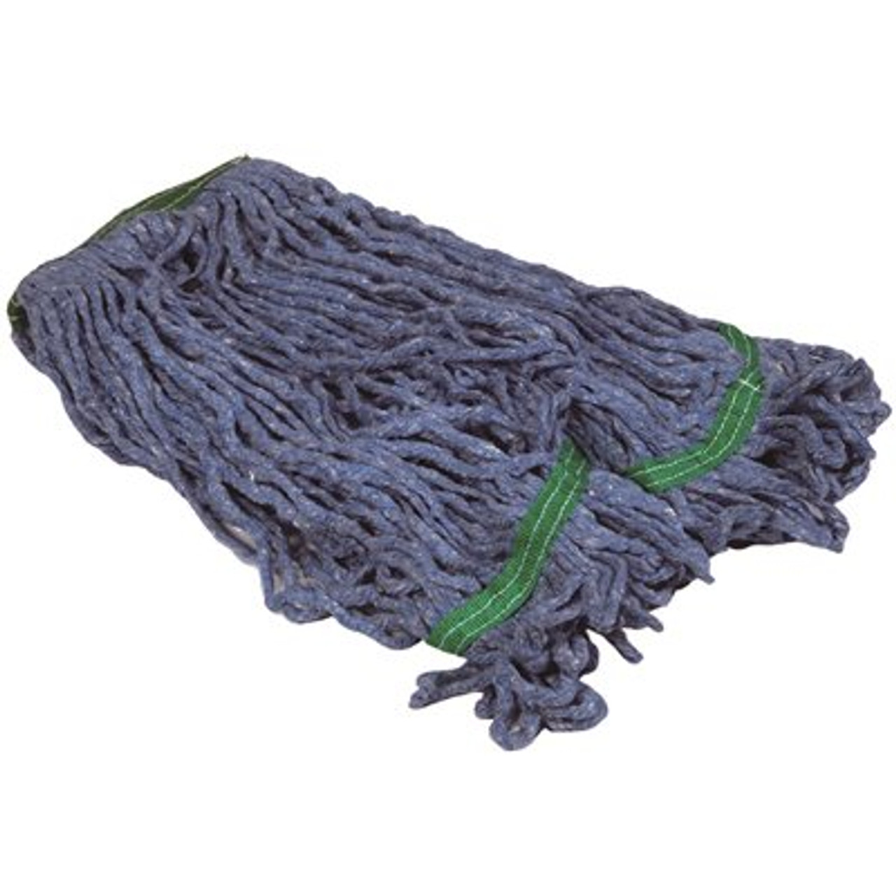 Renown Small 16oz Blue Blended Looped String Mop, 1 in. Headband (2-Pack)