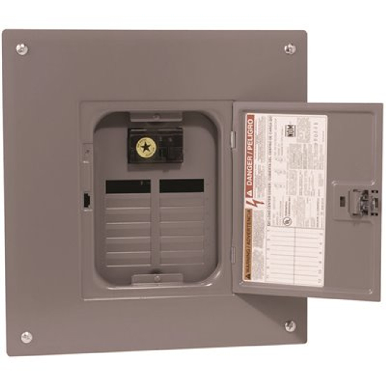 Square D QO 100 Amp 32-Space 32-Circuit Indoor Main Breaker Plug-On Neutral Load Center with Cover Value Pack