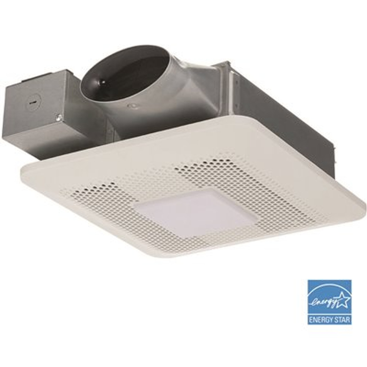 Whisper Choice Auto DC Pick-A-Flow 80/110 CFM Ceiling Bathroom Exhaust Fan with Humidity Sense and Flex-Z Fast Bracket