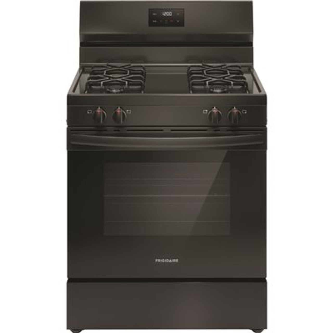 FRIGIDAIRE 30-in 4 Burners 5.1-cu ft Freestanding Natural Gas Range (Black)