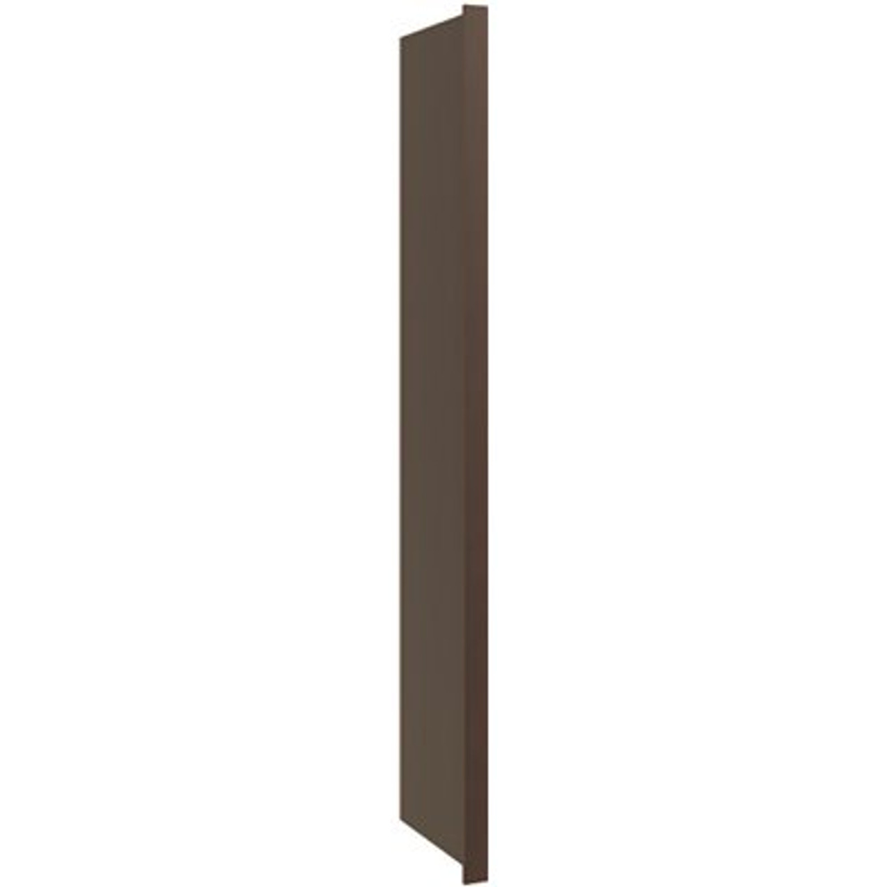 CNC Cabinetry Luxor Refrigerator End Panel, 3"w X 90"h, Shaker Espresso