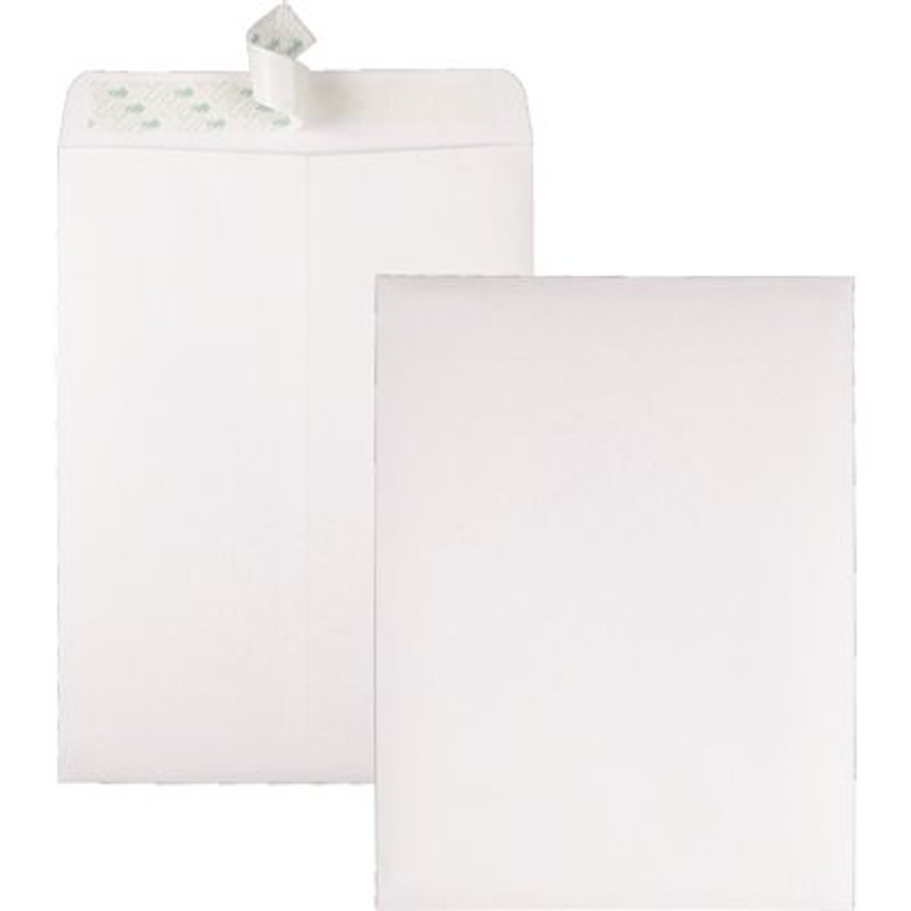 Quality Park 9 in. x 12 in. Redi Strip Catalog Envelope, White (100/Box)