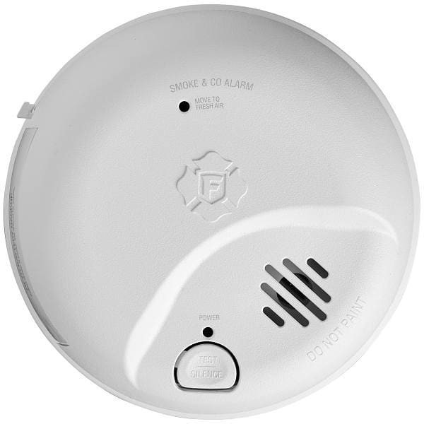 BRK Electronics Interconnectable Ion Smoke & CO Alarm With 10-Year Battery 1046884/SMICO105-AC