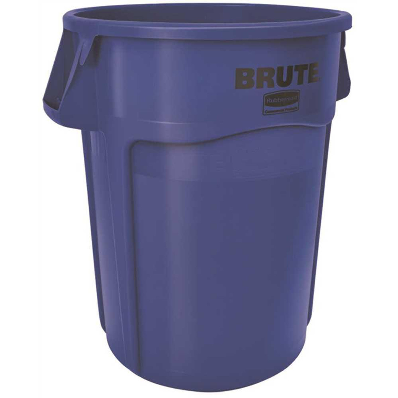 Rubbermaid Commercial Products Brute 44 Gal. Blue Round Vented Trash Can Rubbermaid Commercial Products Brute 44 Gal. Blue Round Vented Trash Can