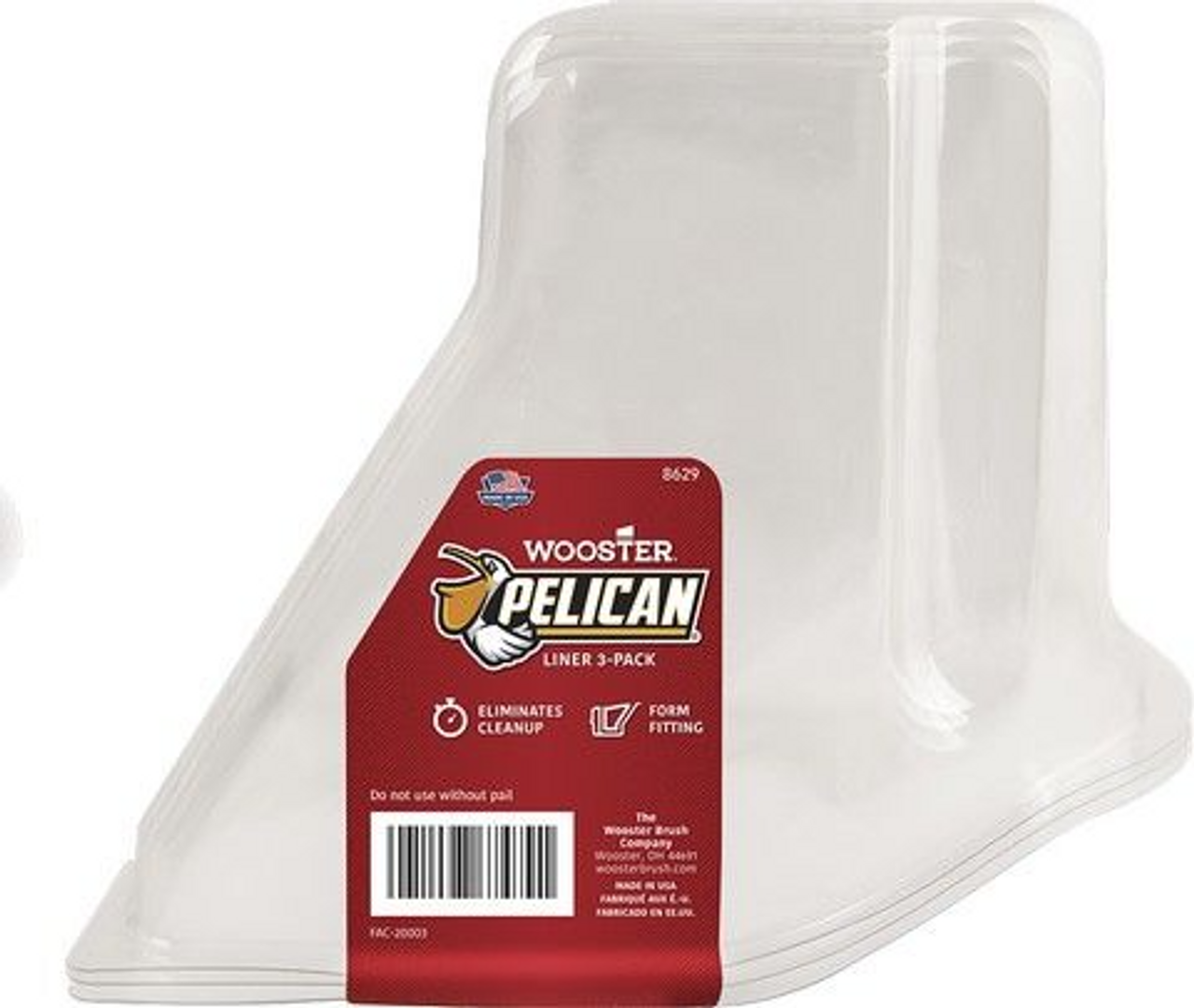 Wooster 1 qt. Pelican Pail Liner (3-Pack) Wooster 1 qt. Pelican Pail Liner (3-Pack)