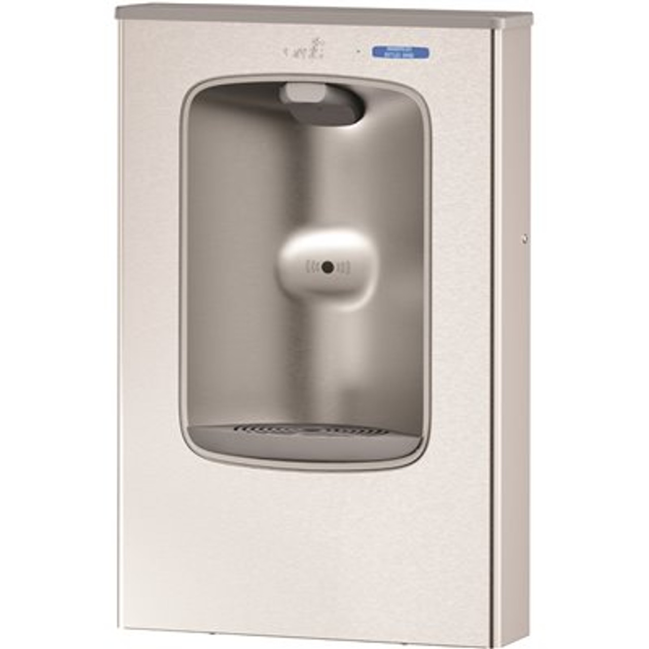 Oasis Surface Mounted Filtered Sports Bottle Filler With Stainless Steel Alcove