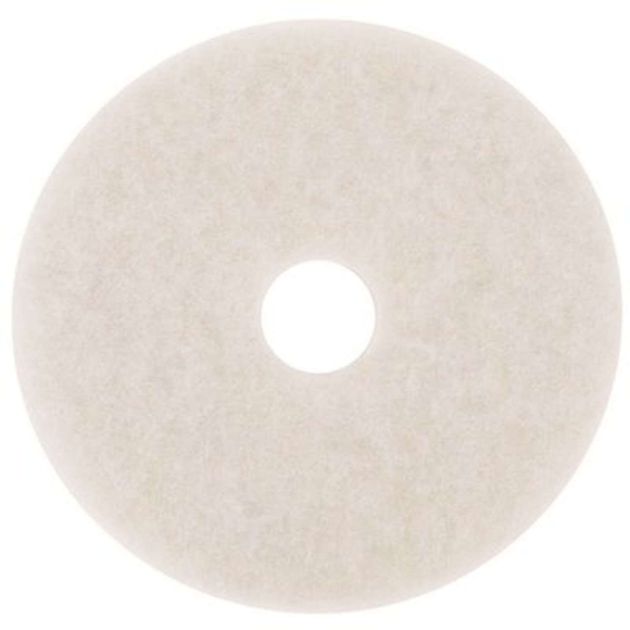 3M 24 in. White Super Polish Floor Pad