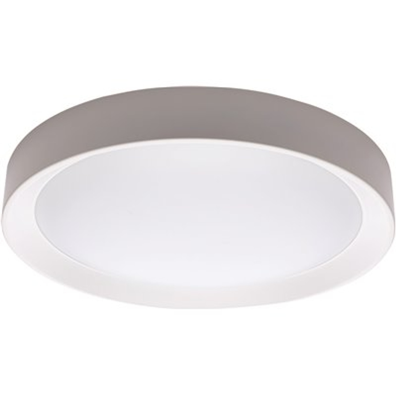 Satco Selene 17" LED Fixture, Flush Mount, Dimmable, Cct Selectable, White