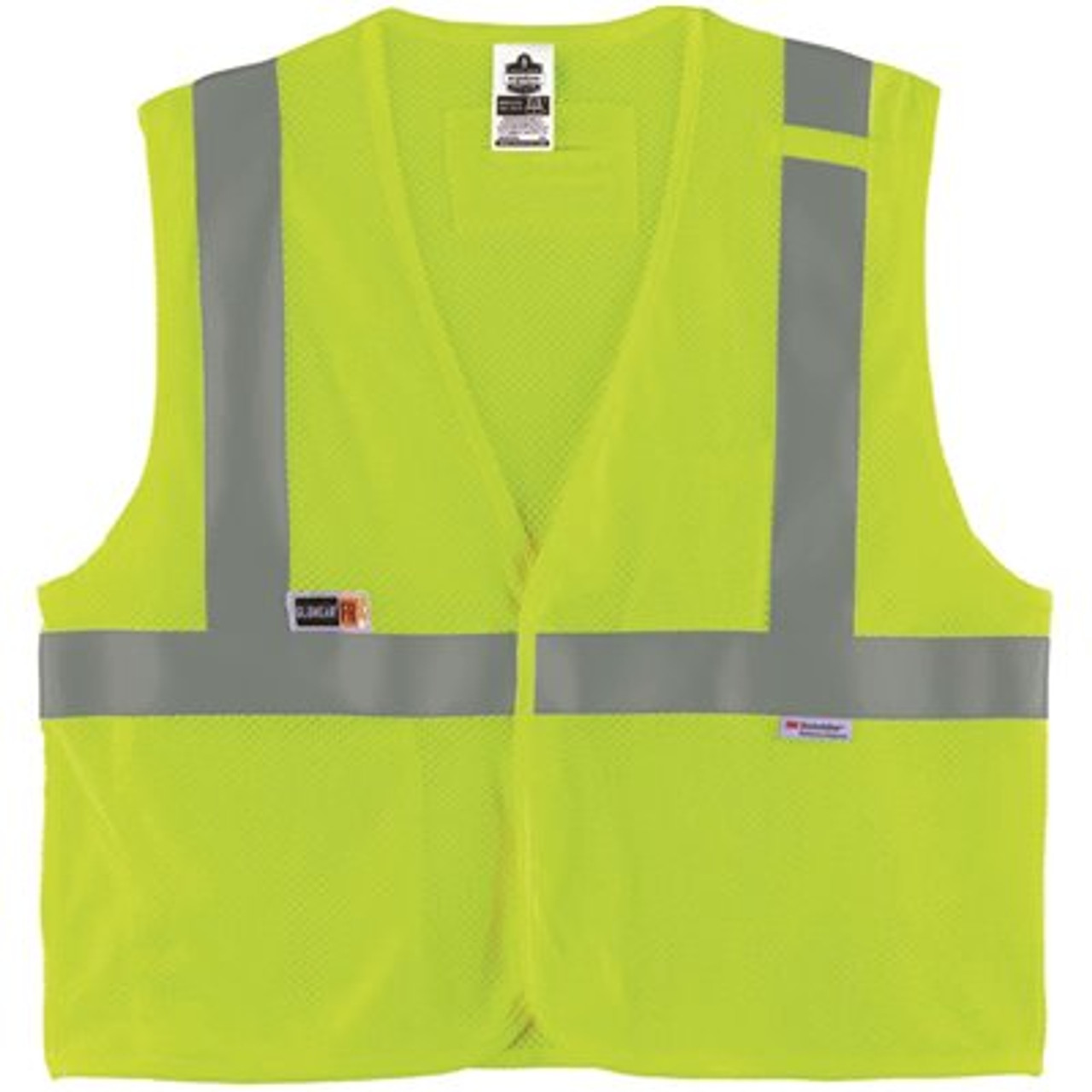 Ergodyne 8260frhl L/xl Lime Class 2 Fr Safety Vest - H+l