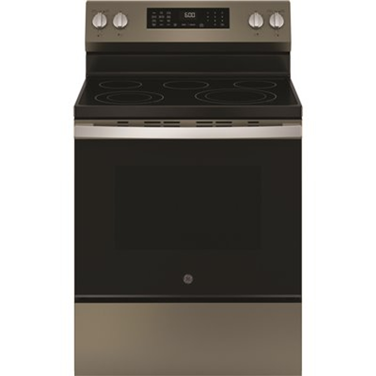 Ge 30 Inch Free-Standing Electric Convection Range,no Preheat Air Fry, Slate