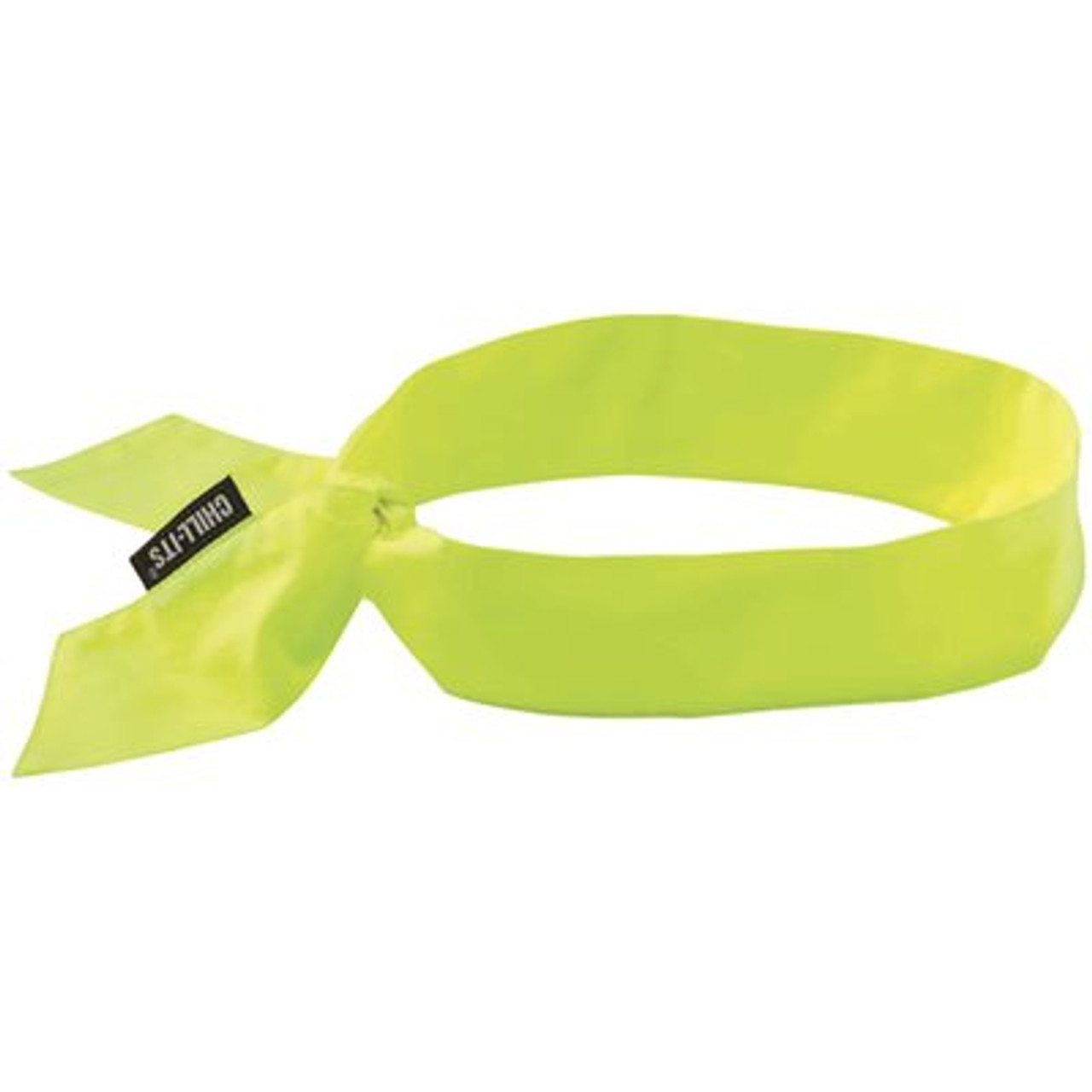 Ergodyne 6700 Lime Cooling Bandana Headband Polymer Tie Case Of 24