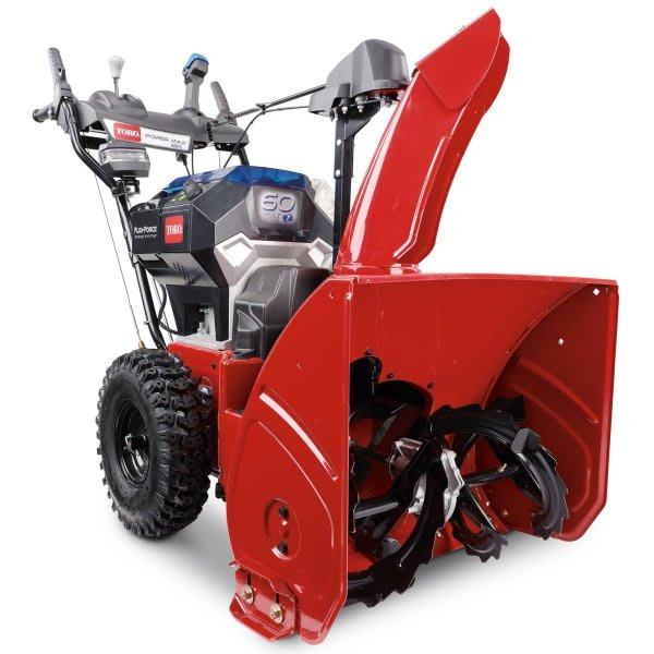 Toro 60-Volt Power Max E 24" 2-Stage Cordless Electric Snow Blower And Headlight
