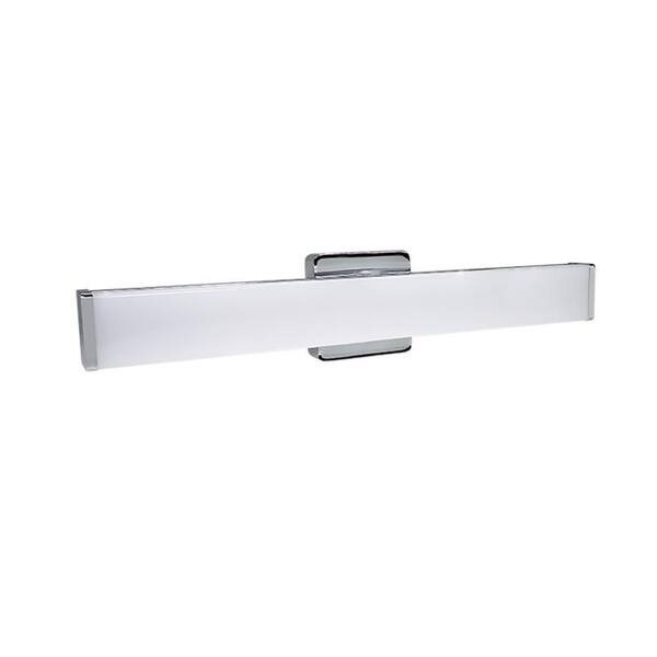 Eti Grantham 24" LED Vanity Light Bar Bathroom Lighting, Chrome