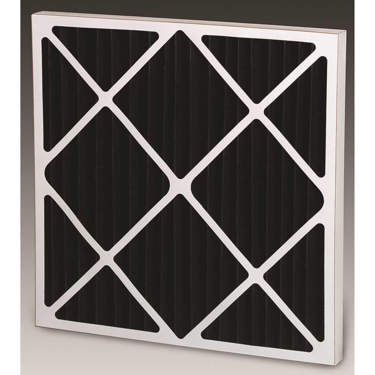 Generic 16x25x2 Carbon Pleated Air Filter Merv 6 Box Of 12