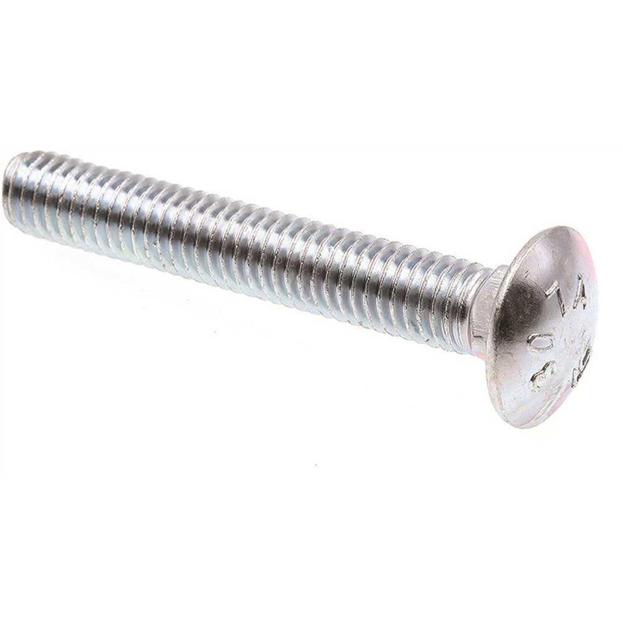 Generic Carriage Bolts,-16 X 2- A307 Grade A Zc Stl, Package Of 50