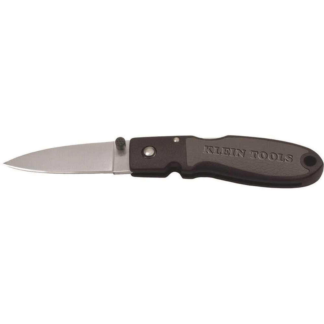 Klein Tools Black Drop Point Lightweight Knife